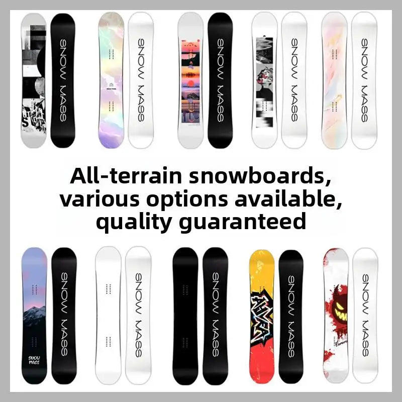Venta de Fábrica, Esquís Profesionales, Snowboard con Diseño Personalizado, Fibra de Vidrio, ABS, Sándwich, Álamo, para Hombre y Mujer