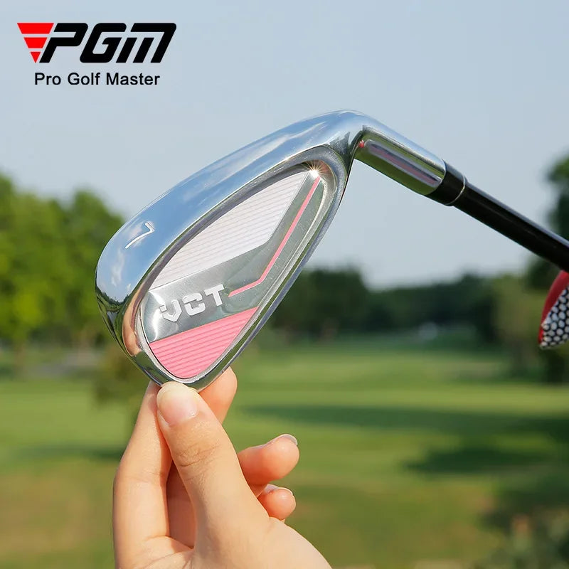 Palos de golf PGM 7 hierros para hombres y mujeres, varilla de práctica de centro de gravedad bajo, aceros para principiantes/eje de carbono TIG057