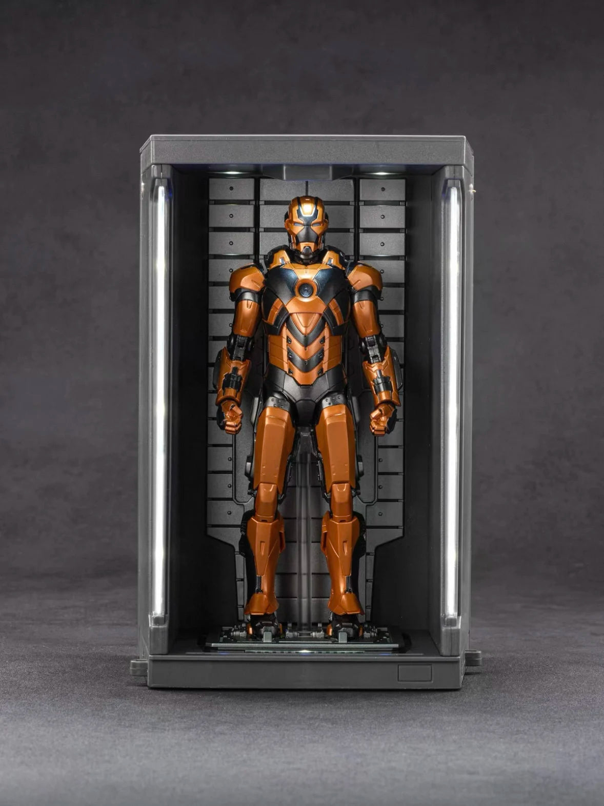 En Stock, Juguete Oficial ZD Toys, Serie Completa Iron Man Hall of Armor 2.0, Figura de Acción Coleccionable, Decoración, Regalo