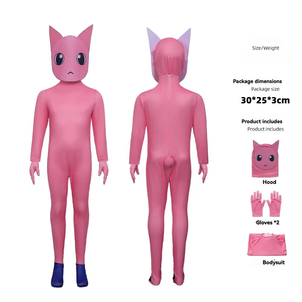 Nuevo disfraz de cosplay de hospital de animales, disfraz de doctor ciervo de Halo, disfraz de juego de terror de Roblox, accesorios y trajes