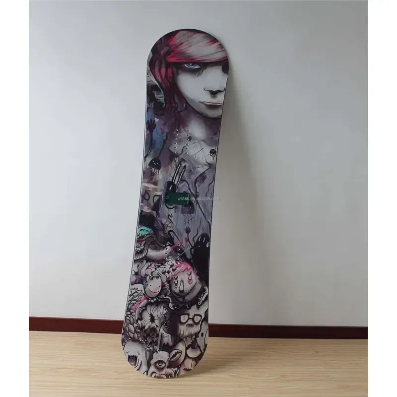 Tabla de Snowboard Profesional de Invierno Poplar al por Mayor para Hombres, Tabla de Snowboard de Carreras Caving Hammer
