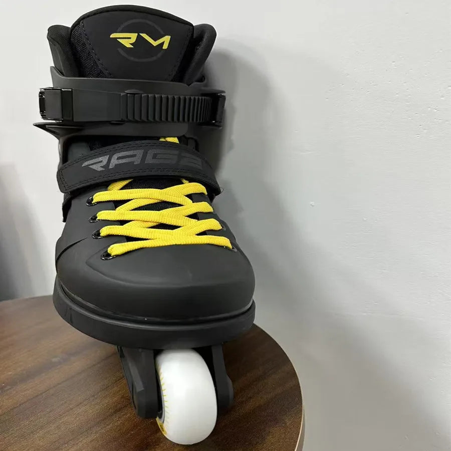 Patines Agresivos Profesionales, Patines en Línea Ultraligeros para Hombre y Mujer, Equipo de Patinaje Urbano Duradero con Ajuste Cómodo
