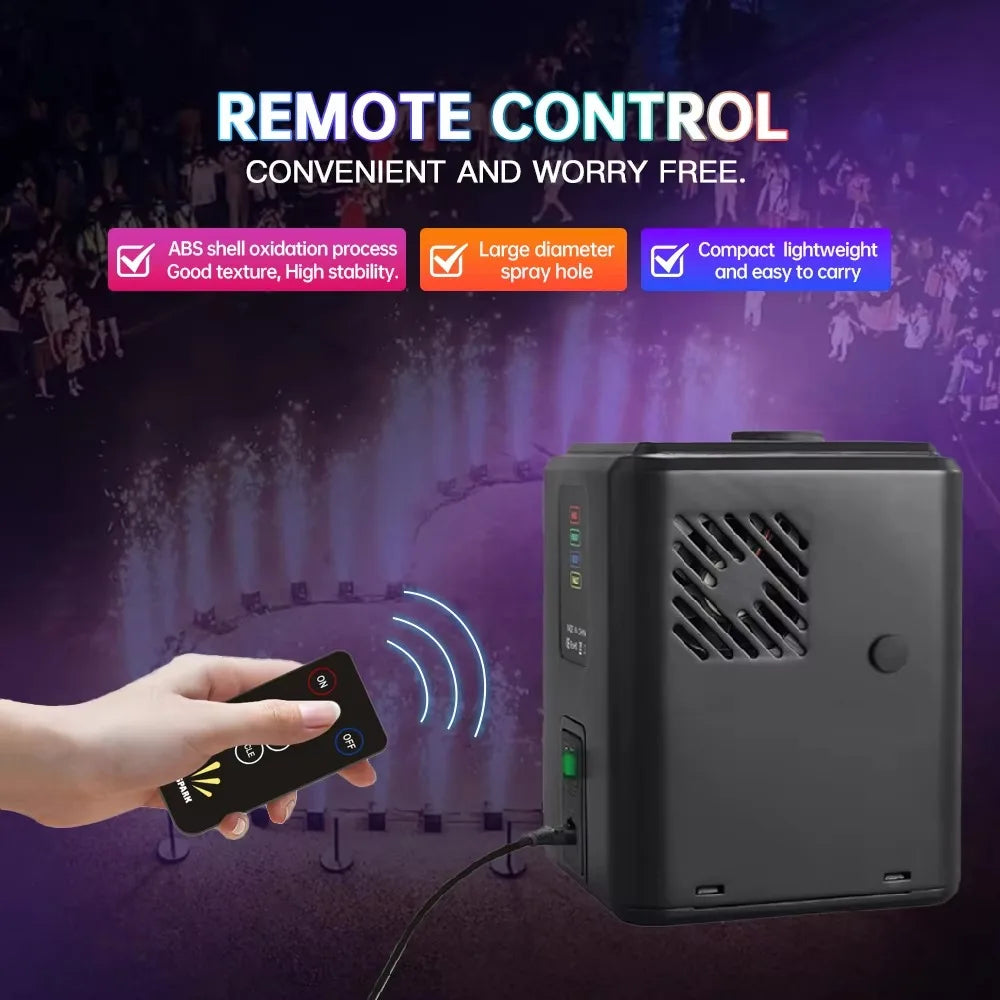 Máquina de Chispas Frías de 350W con Control Remoto, Mini Fuente de Chispas Electrónica, Equipo de Efectos Especiales para Fiestas, Bodas y Eventos