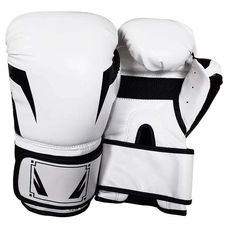 Guantes de Boxeo de 6oz, 8oz, 10oz, 12oz, 14oz, 16oz, de Cuero PU Transpirable, Guantes Profesionales de Boxeo, Taekwondo, Muay Thai