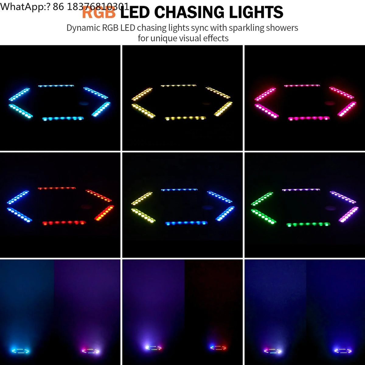 Nueva Máquina de Chispas Frías RGB de 700W con Control Remoto DMX, Equipo de Escenario con Efecto Especial de Fuegos Artificiales para DJ, Bodas, Eventos y Fiestas