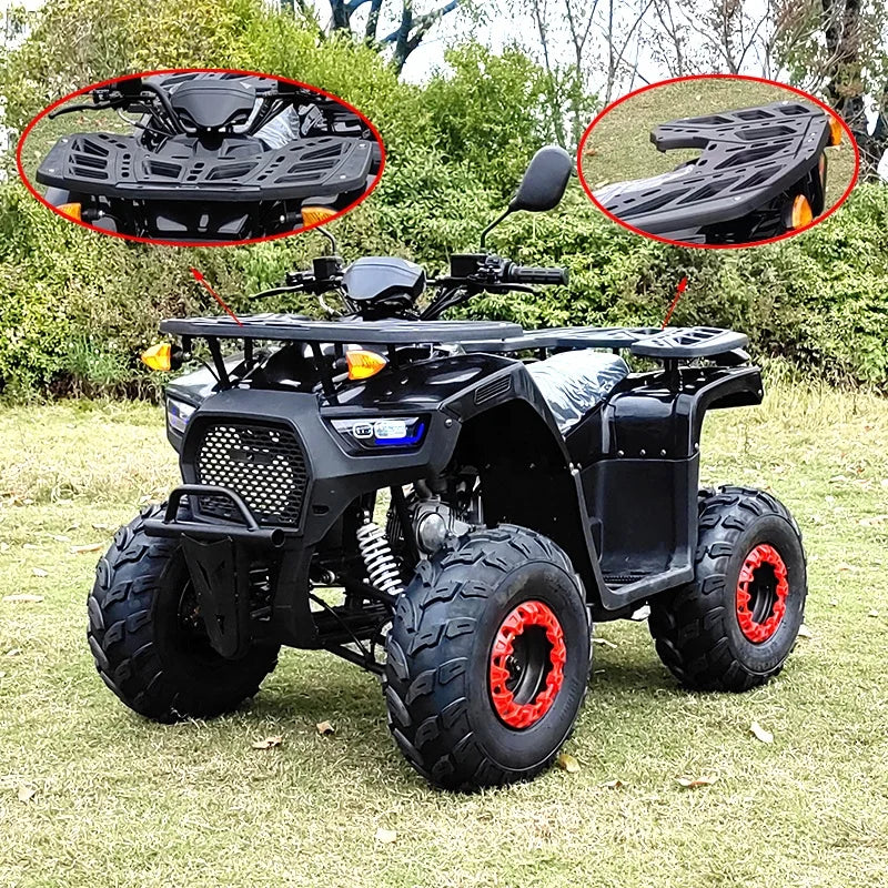 ATV Mejorado para Motocicleta de Cuatro Ruedas Mini 110CC 125CC, Cuatrimotos de 4 Ruedas para Adultos y Niños