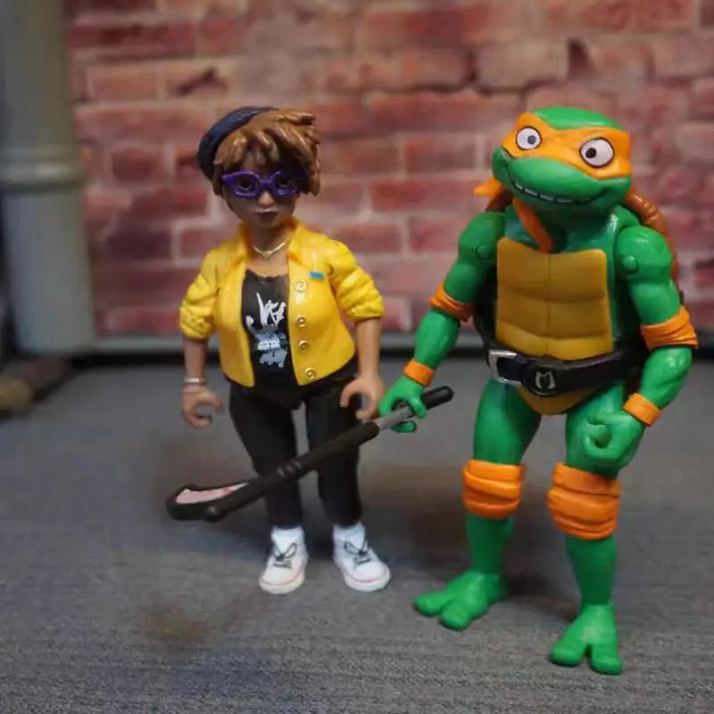 Paquete de 6 figuras de acción remasterizadas de las Tortugas Ninja mutantes adolescentes originales: Splinter, Shredder, Leonardo, juguetes coleccionables, regalos de cumpleaños