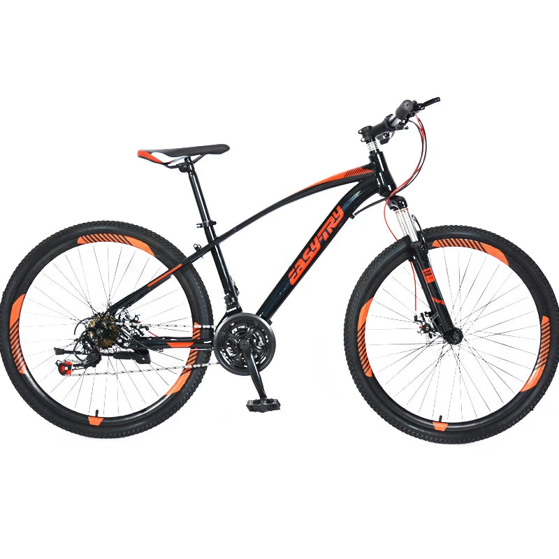 Bicicleta de montaña MTB de 29 pulgadas, 21 velocidades, marco de acero, frenos de disco, China