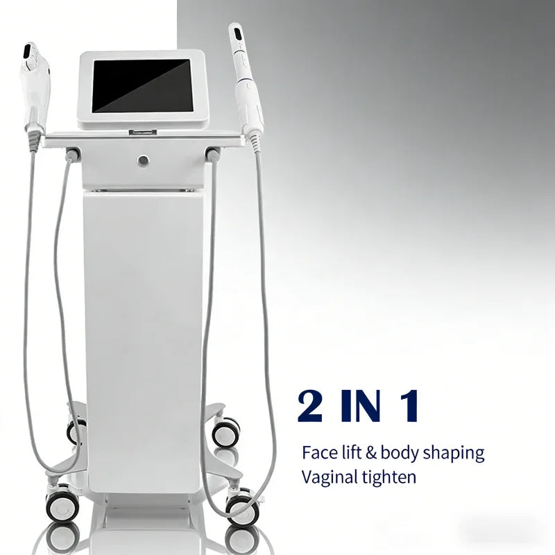 Máquina Facial Plegable 2 en 1 para Lifting Facial, Reafirmante para Mejorar la Flacidez, Máquina de Belleza para Salón