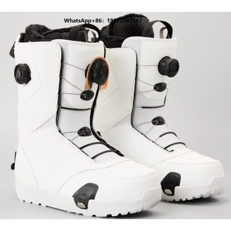 Botas de Snowboard para Hombre Adulto, Resistentes, con Cierre de Cordones y Sistema Step-on, de Secado Rápido, para Freestyle