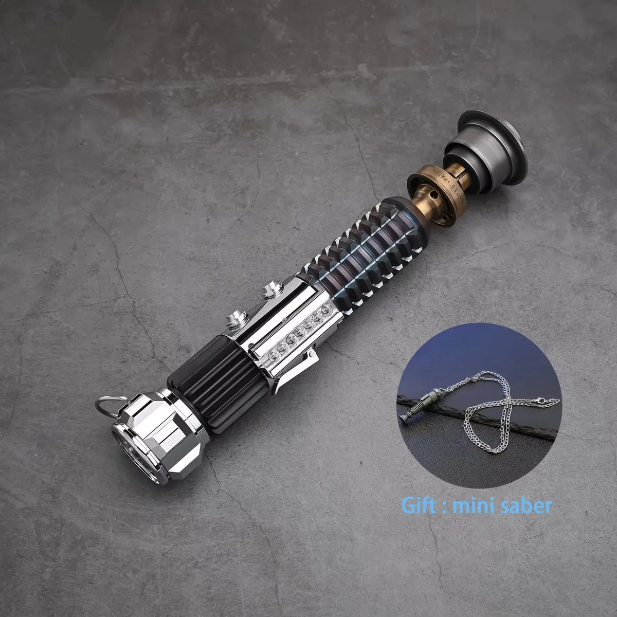 Obi-Wan EP4 Crystal Warehouse NeoPixel TXQSTUDIO Replica Lightsaber Metal Hilt Led Blade Cosplay Toys For Adult Sword Jedi