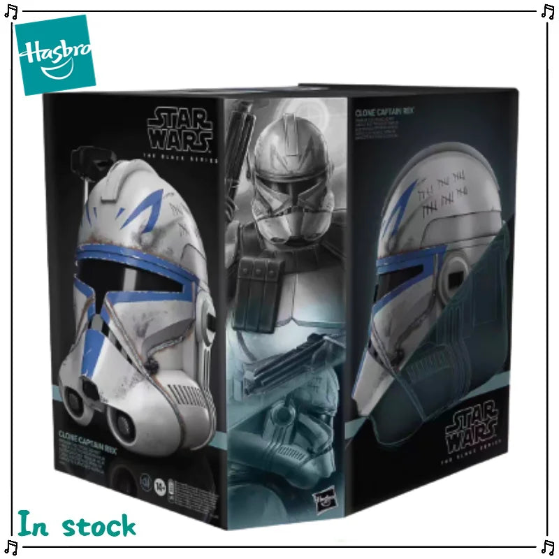 In Stock Hasbro STAR WARS Rex Helmet Genuine 1/1 Anime Figure Model Gift Toy