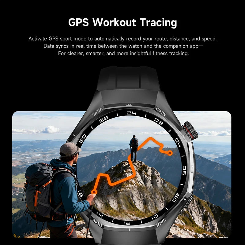 Reloj inteligente 2026 Nueva Versión Global Watch 6 Pro GPS para hombre, pantalla AMOLED, seguimiento deportivo, llamada Bluetooth, smartwatch resistente al agua