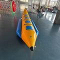 Bote de Nieve Inflable Resistente 2027 para 3-5 Personas, Trineo de Esquí de PVC Duradero, Trineo Acuático Gigante de Invierno para Exteriores