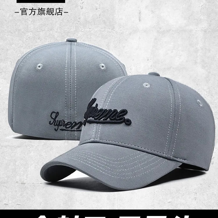 Gorras de béisbol cerradas para hombre y mujer, gorras para cabezas grandes y pequeñas, artículos de sombrerería de alta calidad