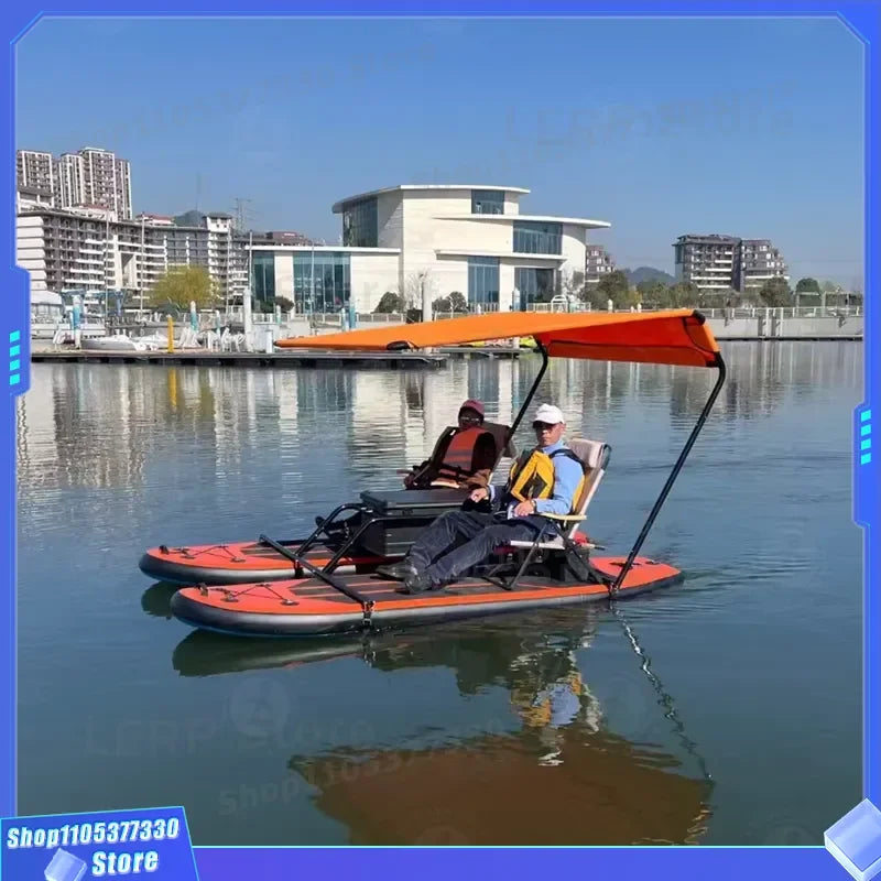 Bicicleta Acuática Inflable para Adultos, Bicicleta de Pedales Flotante para el Mar, en Venta con Tabla de Paddleboard