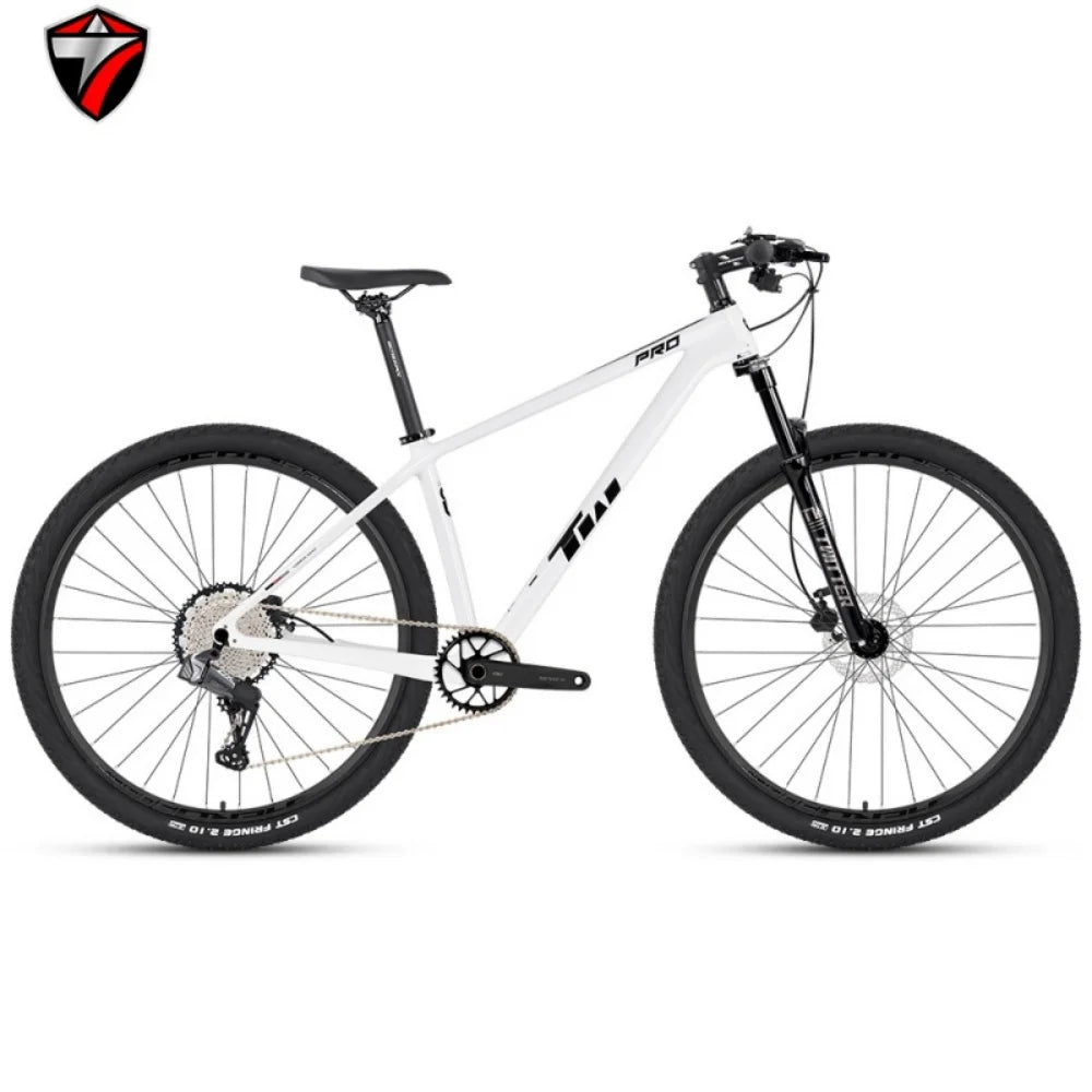 Bicicleta de montaña TWITTER LEOPARDpro con frenos de disco hidráulicos TEKTRO OX-12S, cuadro de fibra de carbono, ruedas de 29/27.5*2.1.