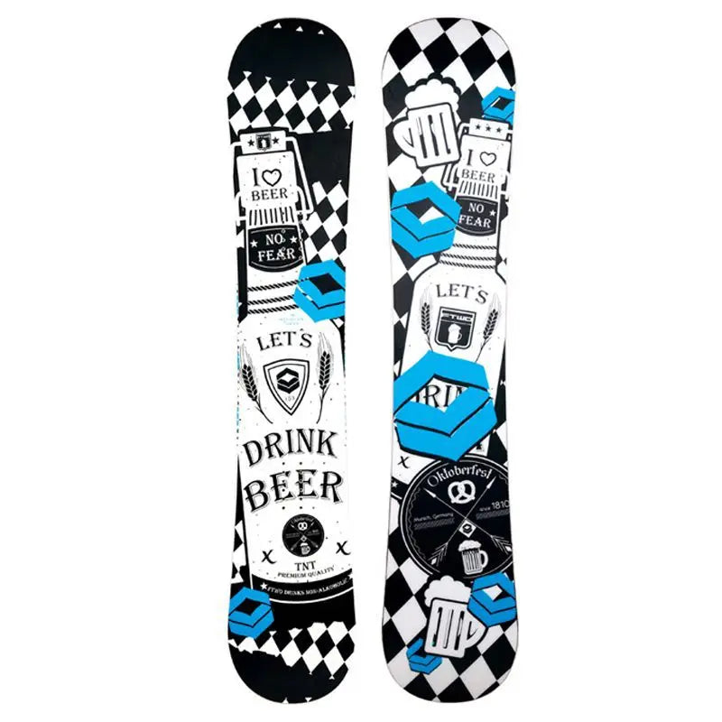 Tabla de Snowboard Unisex con Diseño de Dibujos Animados a la Moda, de 145 a 162 cm, para Adultos