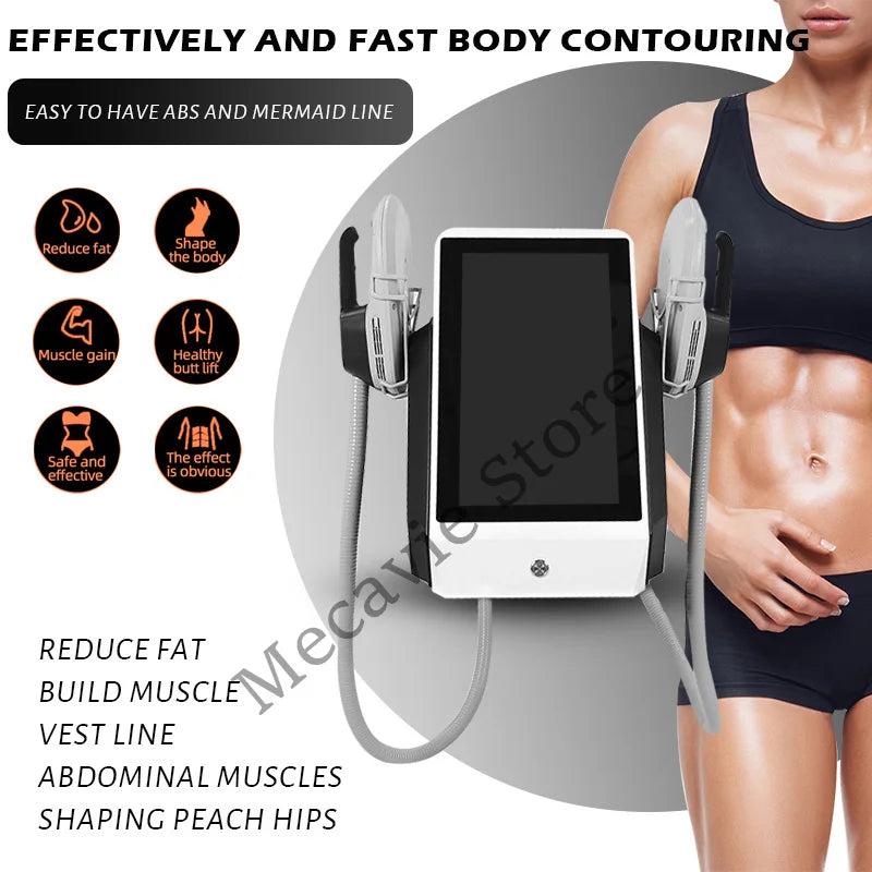 EMSNOVA NUEVA Máquina Portátil de 6500W para el Suelo Pélvico, Estimulador Muscular para Adelgazar el Cuerpo, Uso Profesional en Salones