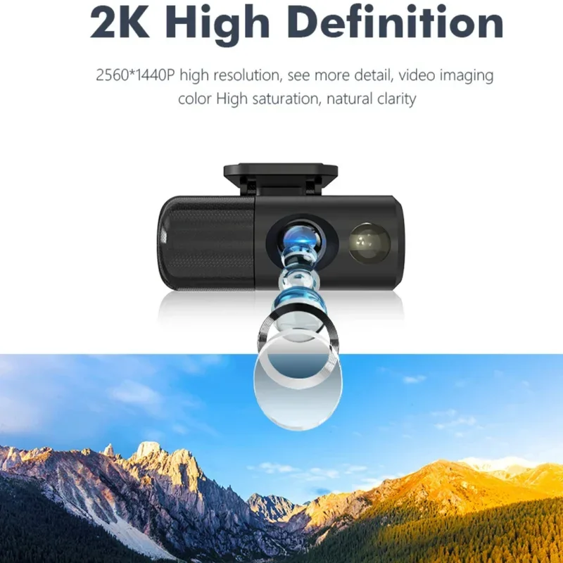 Mini Cámara 1080P 2K HD, Cámara Corporal Portátil, Grabadora de Video Digital Pequeña, Visión Nocturna, Mini Videocámara, Bodycam de 1.3 Pulgadas