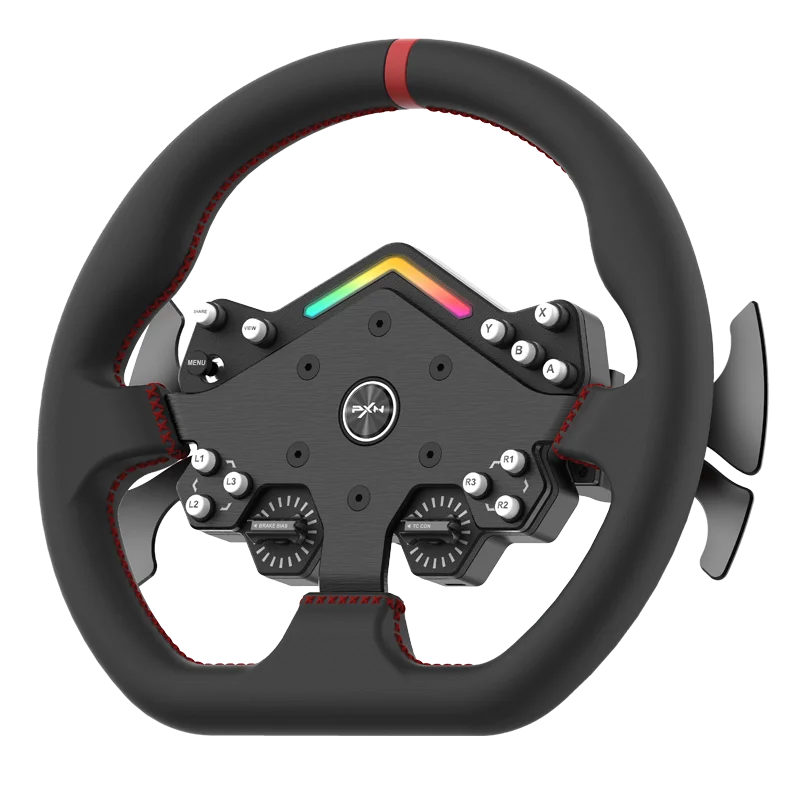 Simulador de volante de carreras con Force Feedback de accionamiento directo PXN V12 Lite 6Nm para PC con Windows, PS4, Xbox One, XBOX Series X/S