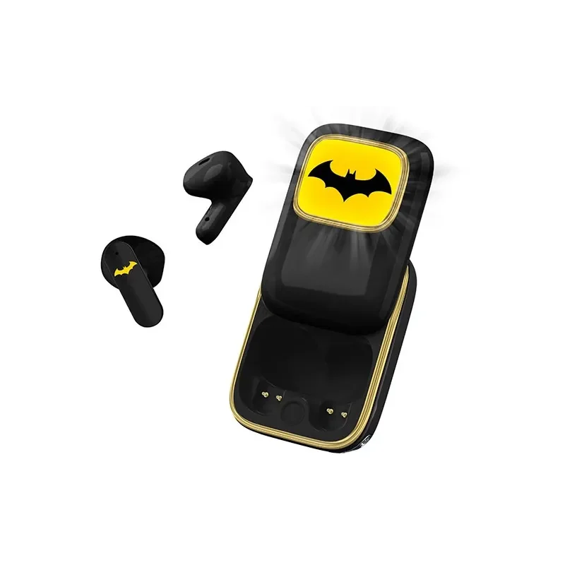WIRELESS HEADPHONES BATMAN DARK CABALLERO WITH SLIDING LOAD CASE AND LED LIGHT OTL Technologies