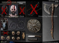 Edición Estándar TAKETHAT brotoys TB001 Figura de acción a escala 1/12 de Kratos, soldado masculino de God of War, de 7 pulgadas, muñeco coleccionable