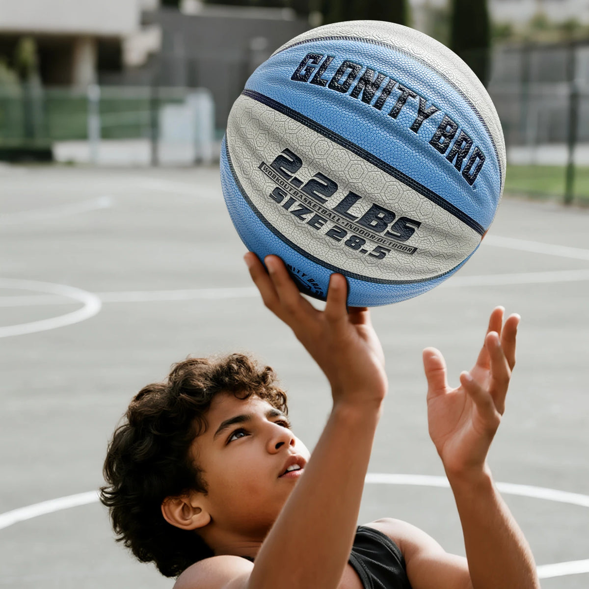 Baloncesto de entrenamiento pesado para interiores y exteriores, 28,5 "/29, 5", 2,2 libras/3 libras, baloncesto ponderado antideslizante para goteo, paso, habilidad de rebote
