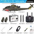 Helicóptero RC YUXIANG F112S, Avión de 9 Canales, Escala 1/32, Sin Escobillas, Giroscopio de 6 Ejes, Posicionamiento GPS, 12 Minutos de Tiempo de Vuelo, con Radar Láser y Flujo Óptico