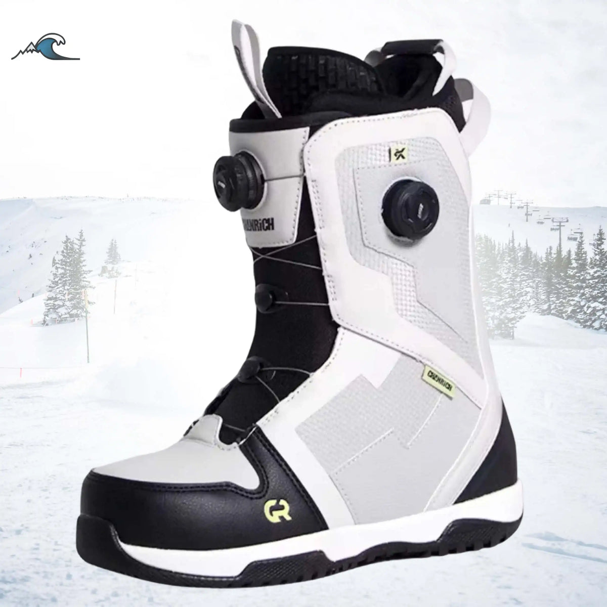 Botas de Snowboard Freestyle Impermeables, Resistentes al Viento, al Frío y Transpirables, Ligeras para Sistema de Snowboard, Invierno y Todas las Estaciones