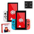 Para Nintendo Switch 1/OLED consola de juegos soporte Vertical agarre controlador abatible accesorios de mando para Switch Joystick de mano