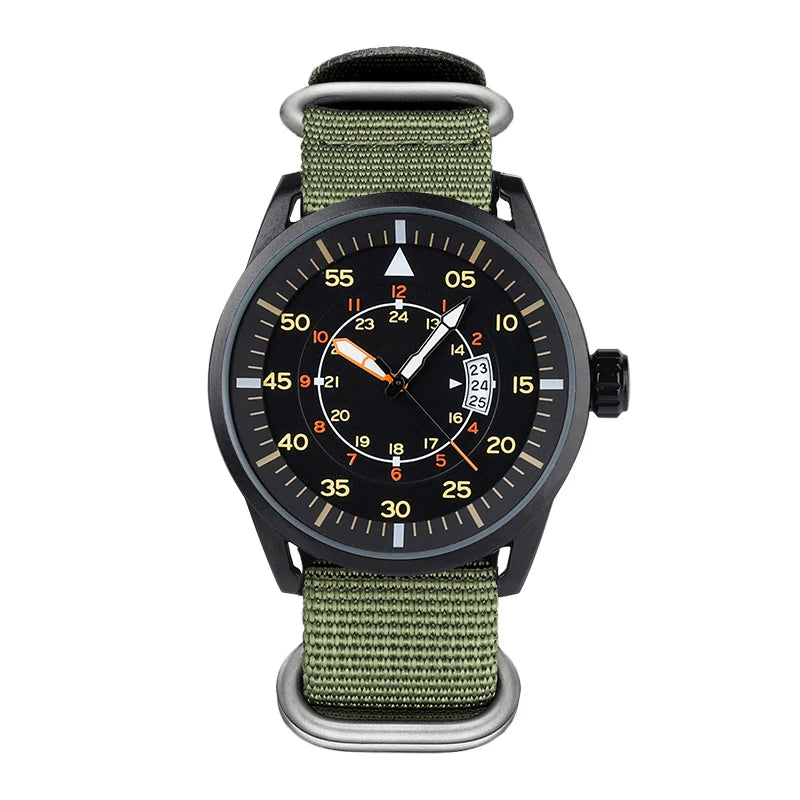 ADDIESDIVE Relojes de hombre de lujo luminosos, reloj de cuarzo para hombre, resistente al agua 50M con fecha