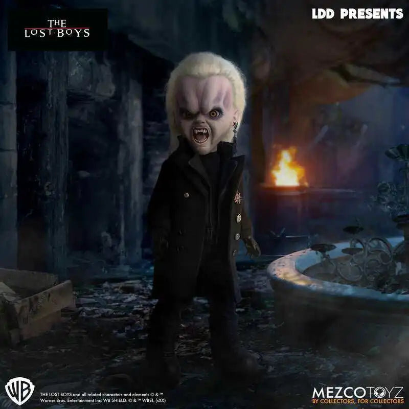 Figura de acción coleccionable de terror Mezco Toyz Living Dead Dolls The Lost Boys David de 10 pulgadas para coleccionistas adultos de terror
