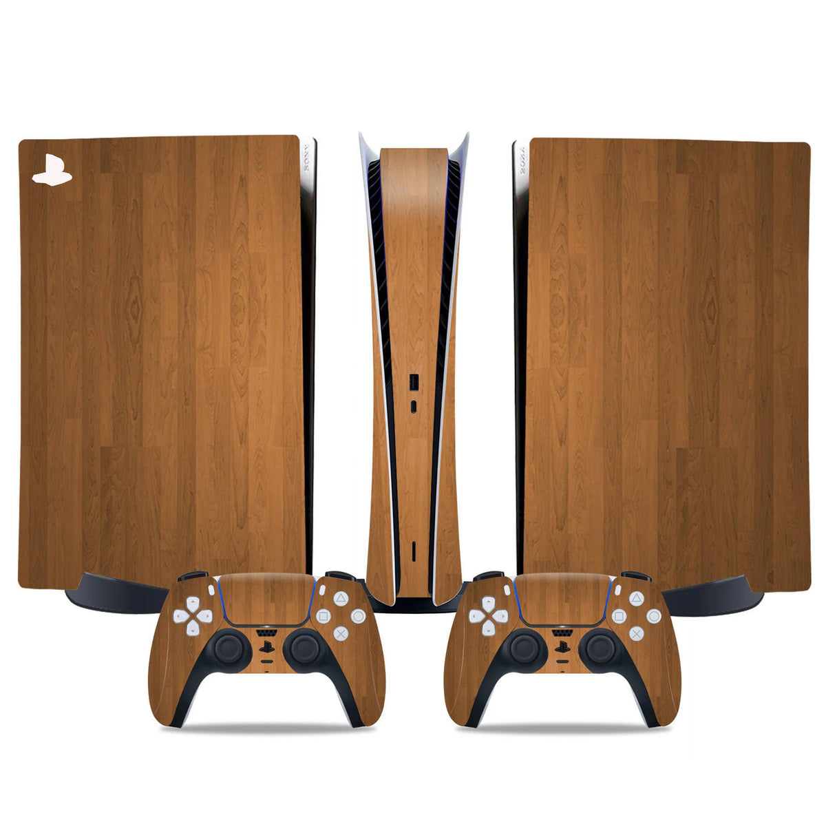 Adhesivo para consola PS5 Digital, cubierta protectora de vinilo para control de juego