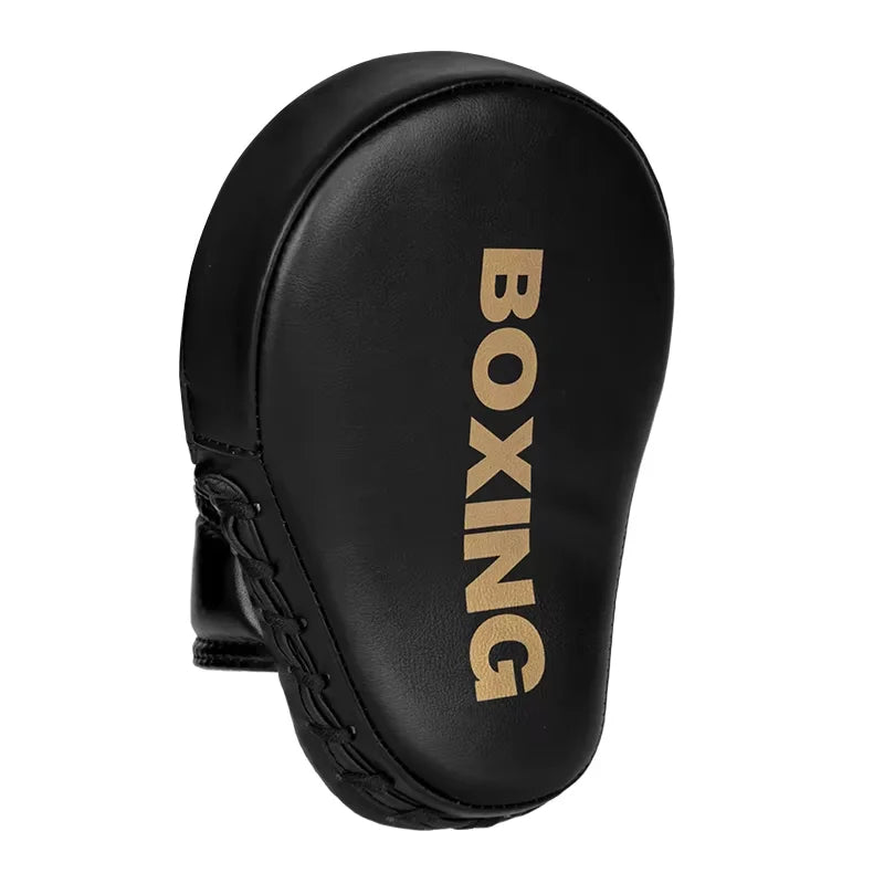 1 Uds. Objetivo de mano de boxeo, patada marcial tailandesa, entrenamiento Sanda, guante de entrenamiento de Karate grueso, almohadillas de punzón de enfoque, objetivo de mano de cinco dedos