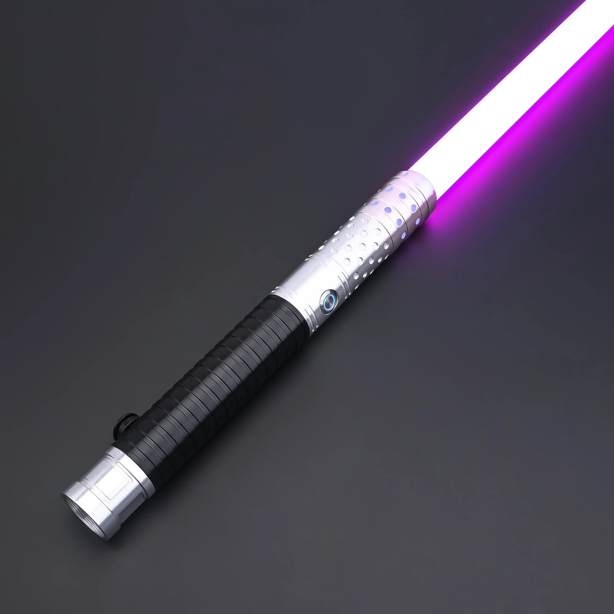 TXQSABER Lightsaber Heavy Dueling Series SDRGB Pxiel Light Saber Blaster FOC Smooth Swing Metal Hilt Jedi Light sword Adult Toys