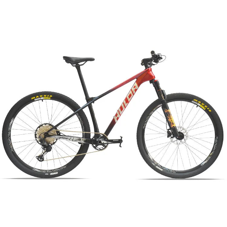 Bicicleta de montaña de fibra de carbono de 29 pulgadas y 12 velocidades para Cross-Country
