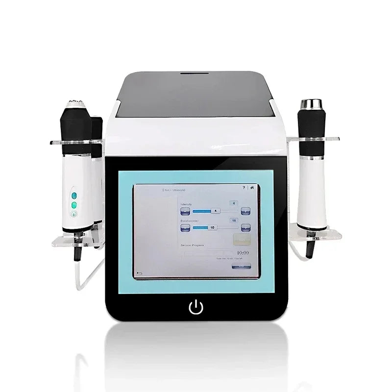Nueva máquina 3 en 1 de burbujas de CO2 y oxígeno con UV, radiofrecuencia y ultrasonido para tensar la piel, exfoliar y cuidar la piel de forma multifuncional.