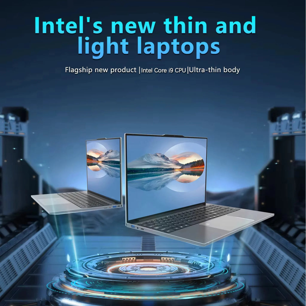 Portátil 2026 de 15.6 Pulgadas con Windows 11 Pro, Intel Core i9 10980HK, 16GB, 1TB/2TB, Pantalla IPS, para Oficina, Juegos y Estudio, con Desbloqueo por Huella Dactilar, Teclado Retroiluminado