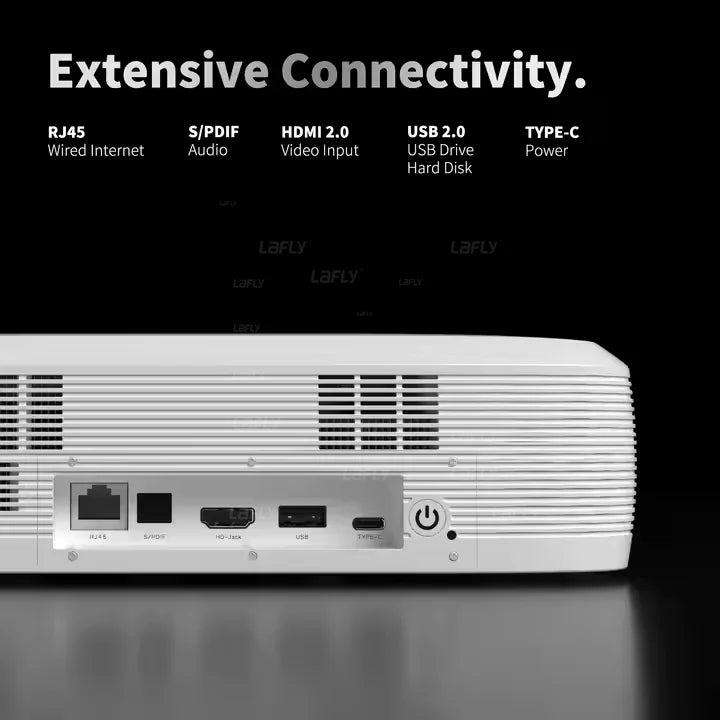 Proyector Láser Triple G3 UST 2026, 4k, Google TV, 650 ANSI Lúmenes, Enfoque Automático, WiFi, Proyectores de Tiro Ultra Corto para Cine en Casa