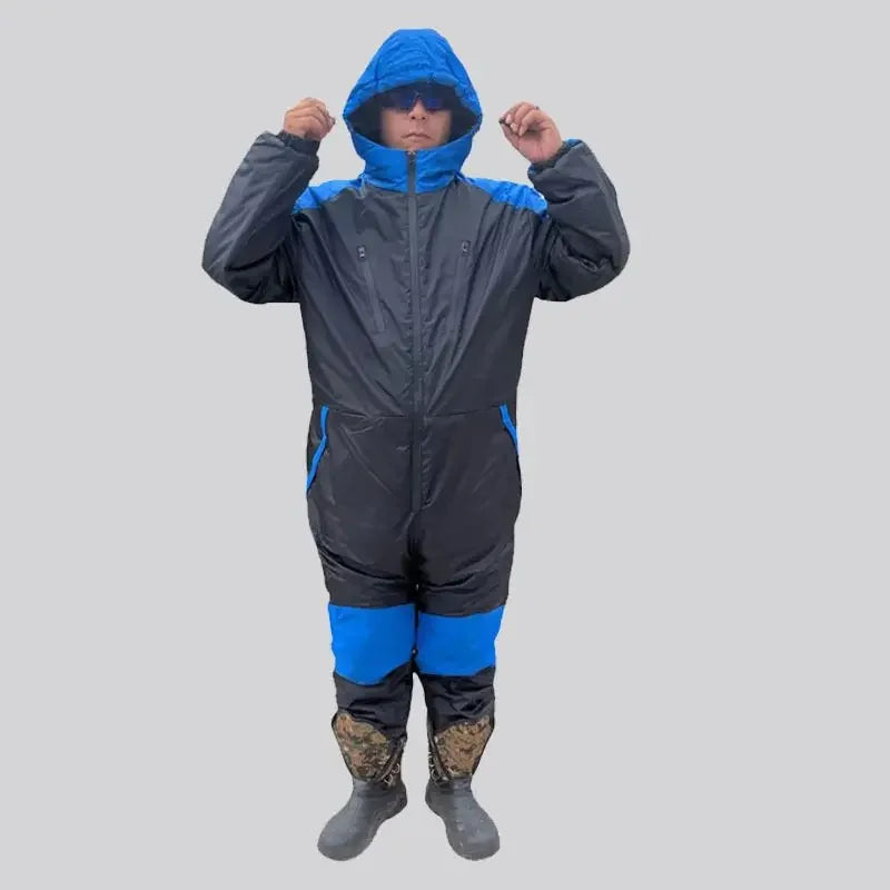 Mono de motociclismo de invierno para vehículo eléctrico, ropa cálida a prueba de viento, traje de pesca impermeable de algodón para exteriores, traje de esquí