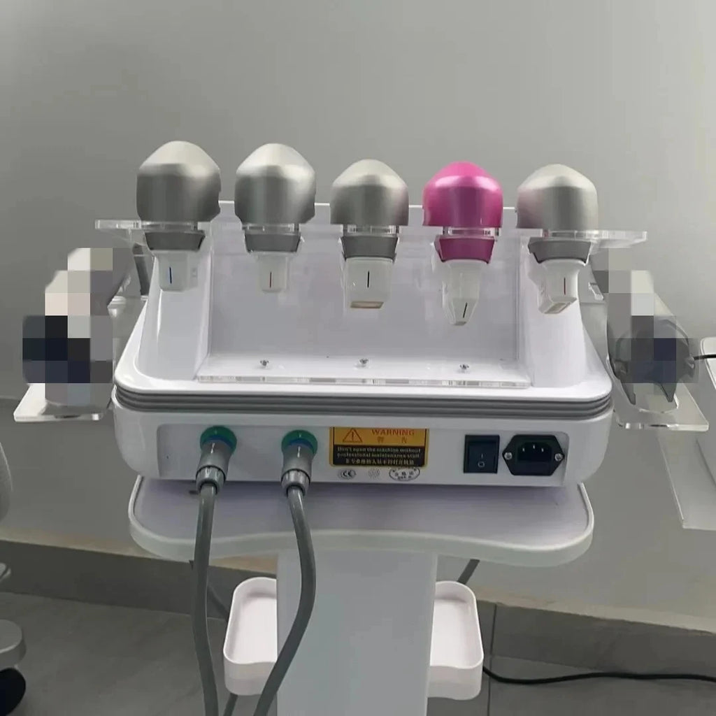 Dispositivo de belleza por ultrasonido RF HIFU 7D, máquina antienvejecimiento para adelgazar todo el cuerpo, estiramiento y tensado de la piel, para salón de belleza profesional