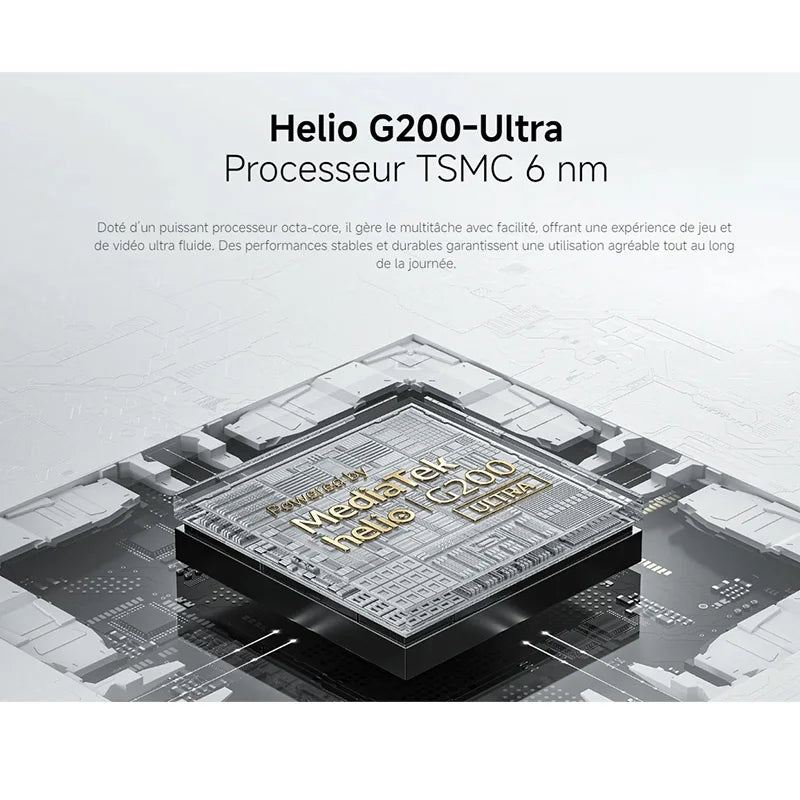 Smartphone Xiaomi Redmi Note 15 Pro 4G, procesador MediaTek Helio G200-Ultra, pantalla AMOLED de 6,77", cámara de ultra claridad de 200 MP, batería de 6500 mAh (típ.), resistencia al agua IP65, NFC