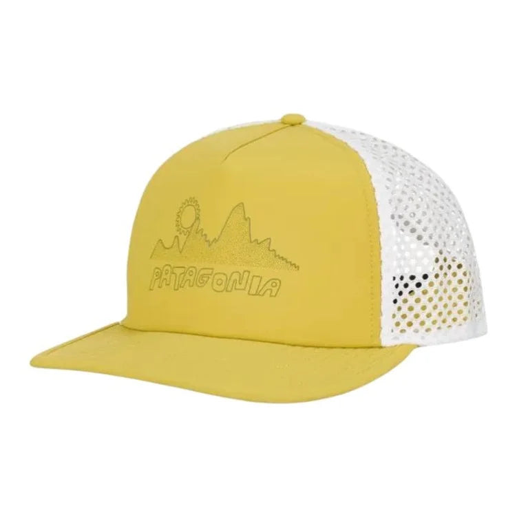 Gorra de béisbol unisex de nailon reciclado Patagonia, amarillo, 28758 WRBU