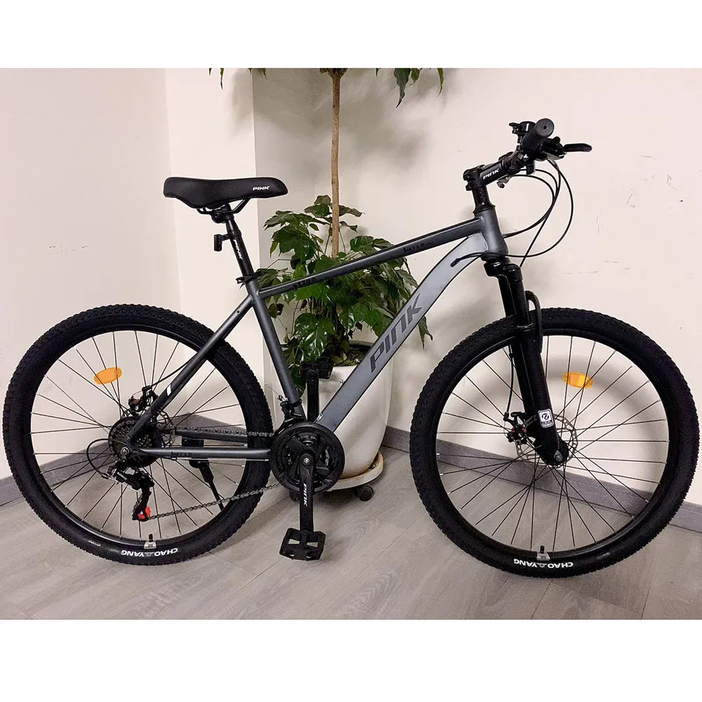 BICICLETA DE MONTAÑA CON CUADRO DE ACERO AL CARBONO DE 29 PULGADAS, 21 VELOCIDADES, FRENO DE DISCO, LISTA PARA COMPETIR, CÓMODA