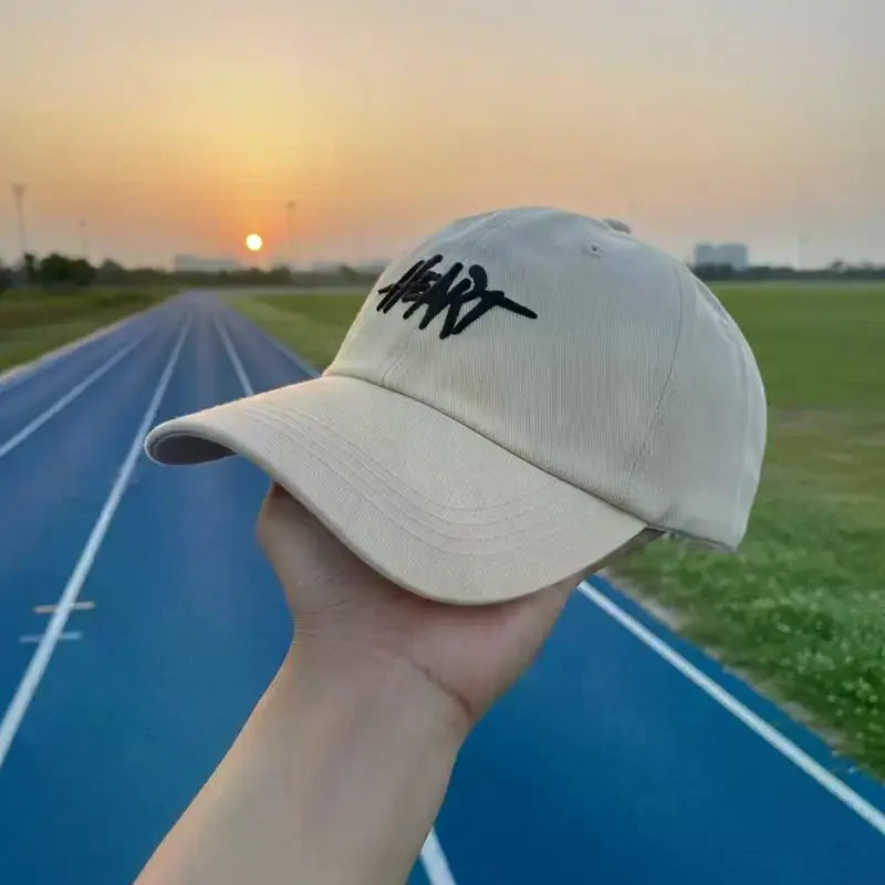 Gorra de béisbol bordada y lavada para hombre y mujer, con protección UV, gorra de sol ajustable para verano.