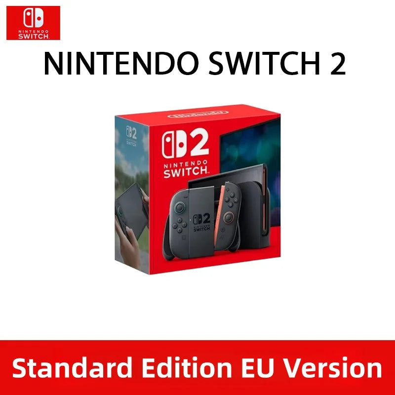 Consola de Videojuegos Portátil Nintendo Switch 2 de 7.9 Pulgadas y 120 Hz con Joy-Con 2 HDR, Modo TV Magnético, Consola de Mano