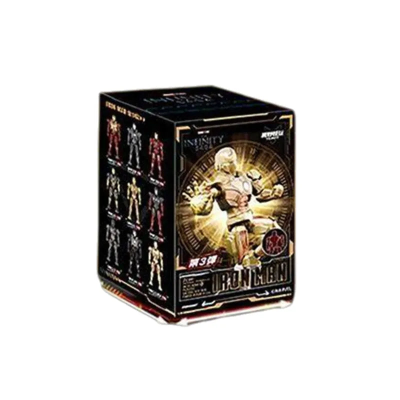 Figuras de Acción de Iron Man MK9 MK17 MK18 MK19 MK20 MK21 MK22 MK23 MK24 de Tony Stark de Avengers, Juguetes Ensamblados, Caja Sorpresa, Regalos
