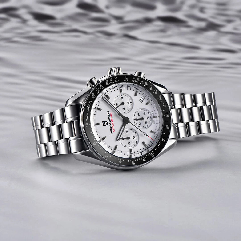 PAGANI DESIGN 2026 New V5 PD1701 Men's Watches Luxury Quartz Watch Men Sport Speed Chronograph AR Sapphire Glass 100M Waterproof