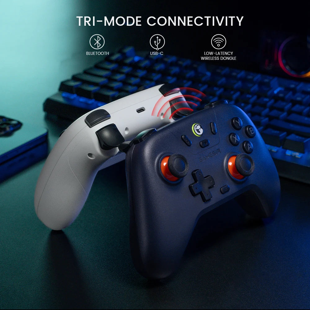 Mando inalámbrico GameSir Nova Lite, controlador de juegos Bluetooth con efecto Hall para Switch, Android, iOS, PC y juegos de Steam